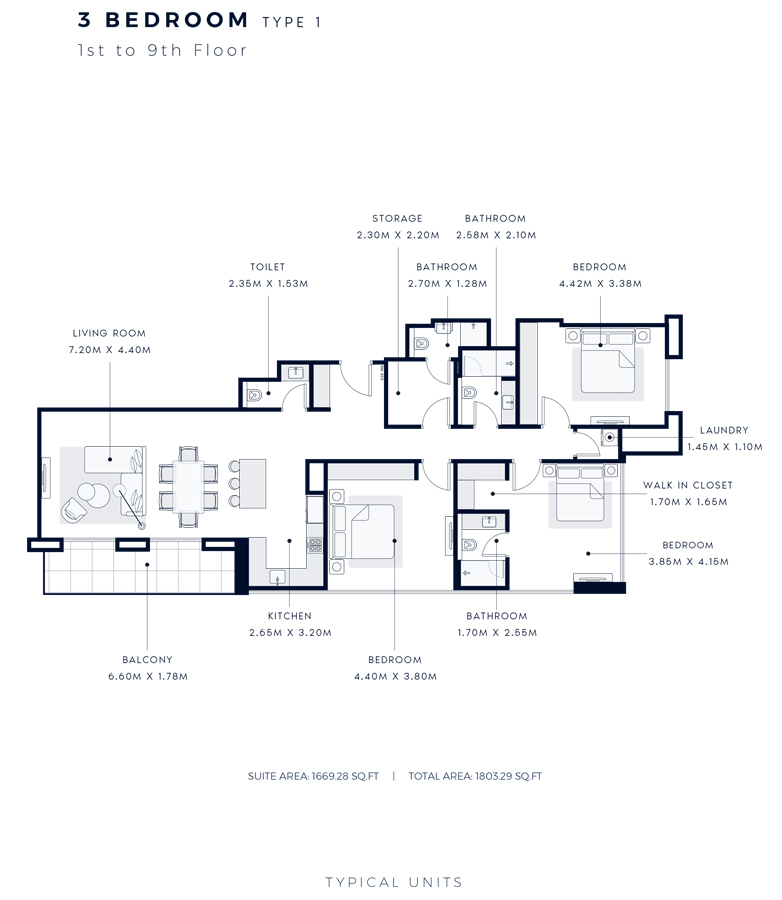 3 Bedroom